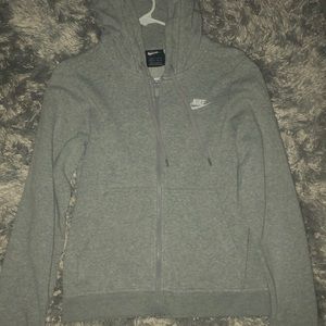 NIKE zip up hoodie
